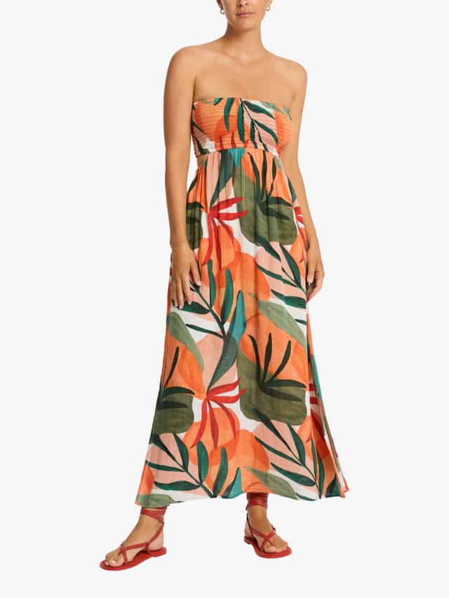 

Платье Tropaluxe с асимметричным топом Sea Level, Khaki/Multi