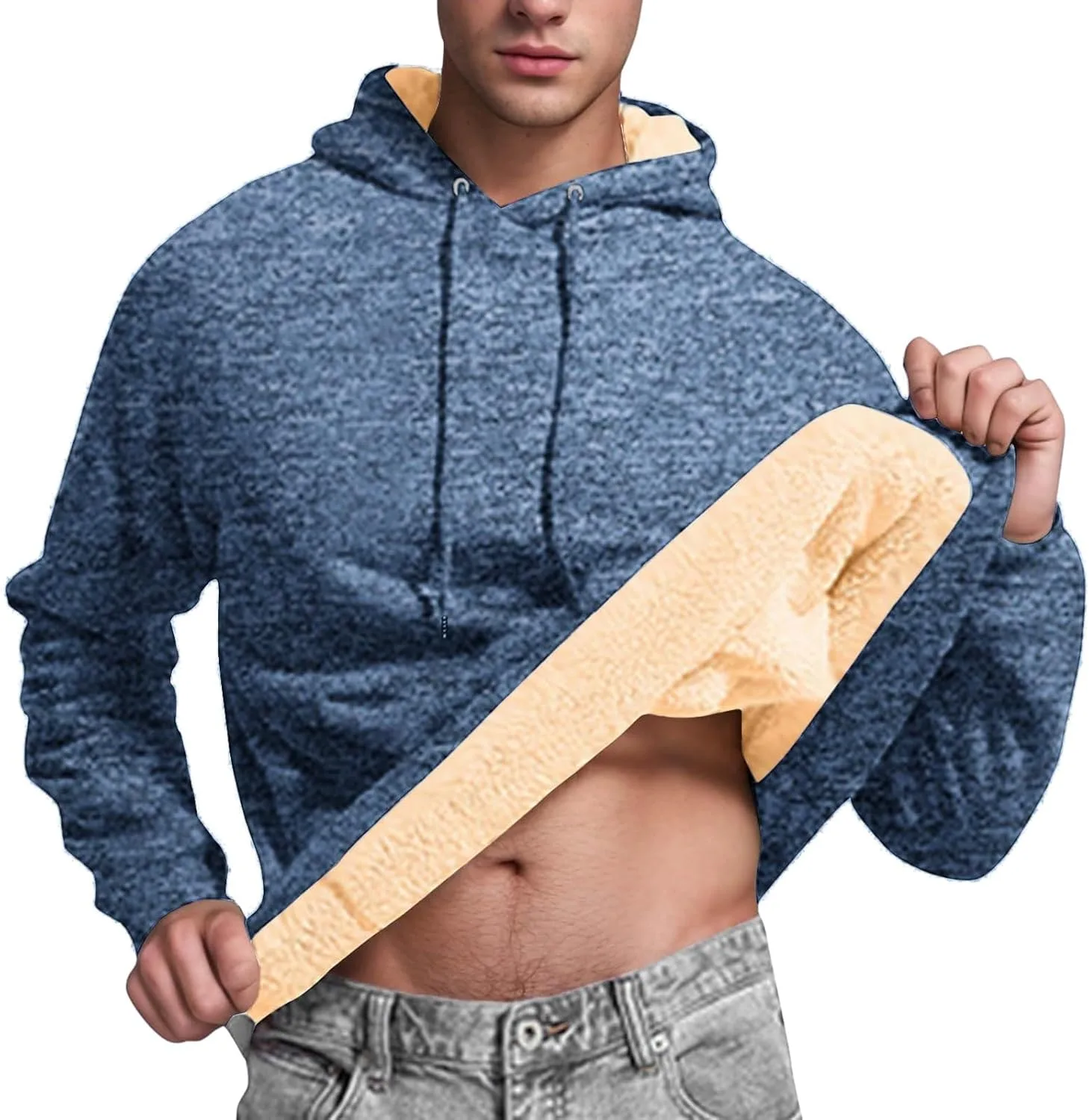 

Мужская утепленная толстовка с капюшоном Sherpa