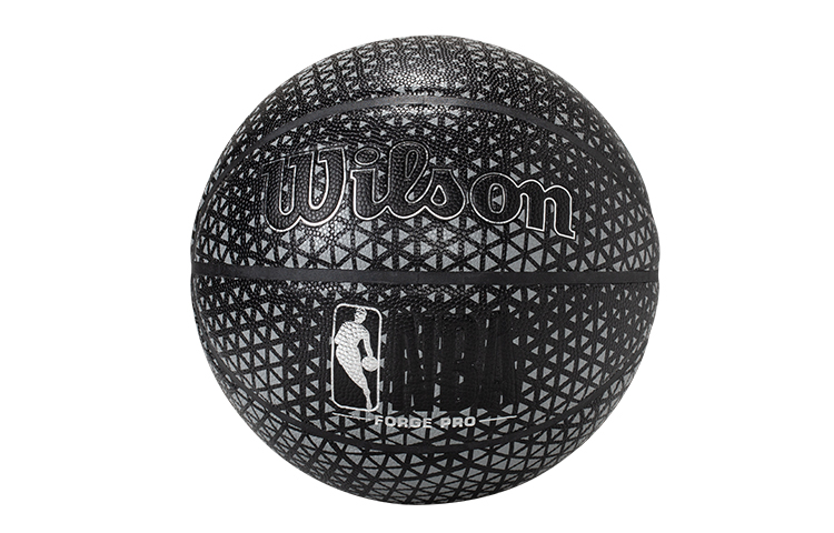 

Wilson Баскетбольный мяч NBA PU черный размер 7 тренировочный унисекс
