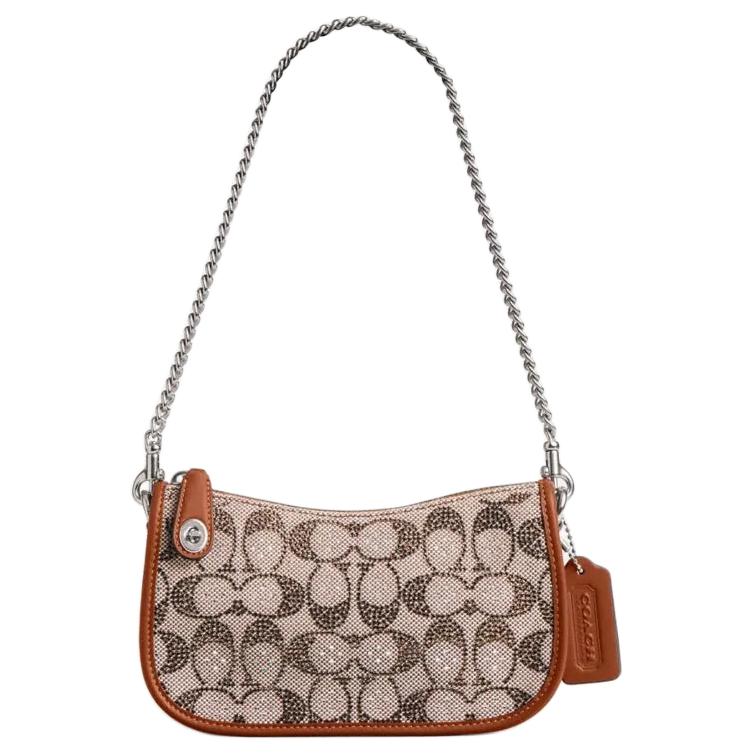 

COACH Оригинальная тканевая сумка через плечо