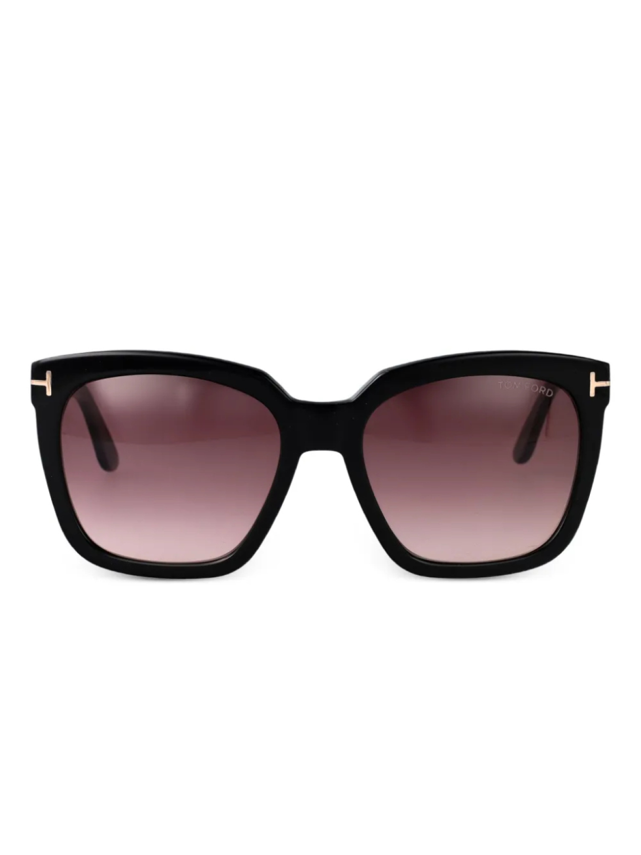 

Солнцезащитные очки TOM FORD Eyewear в большой оправе, черный