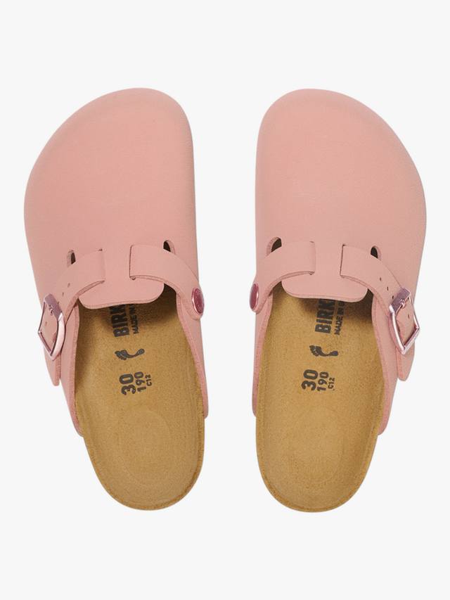 Детские бостонские клоги Birkenstock, Pink Clay — фото 3