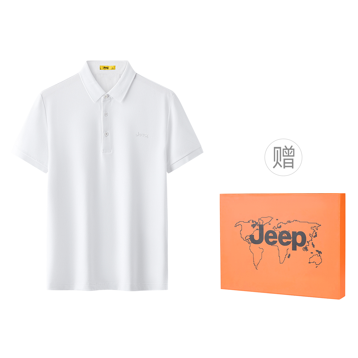 

Поло Theme Series Unisex Jeep, White[Premium Box Set]