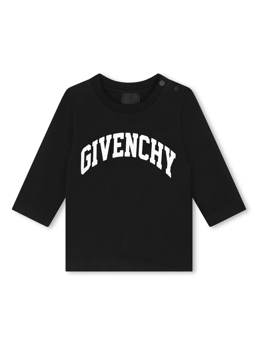

Лонгслив с логотипом Givenchy Kids, черный