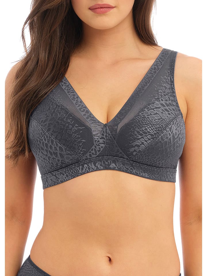 

Бюстгальтер без косточек FANTASIE LINGERIE, антрацит
