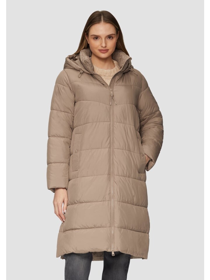 

Пуховик s.Oliver Outdoor-Mantel langarm, коричневый