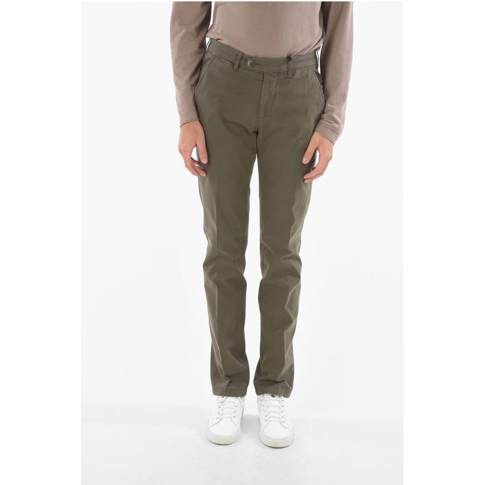 

ID Хлопок-твил M ALGA Чино брюки Corneliani, Army