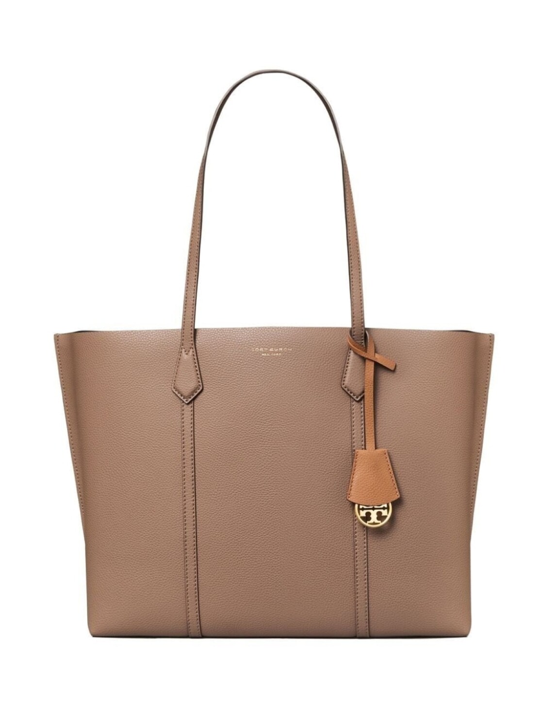 

Tory Burch сумка-тоут с логотипом, коричневый