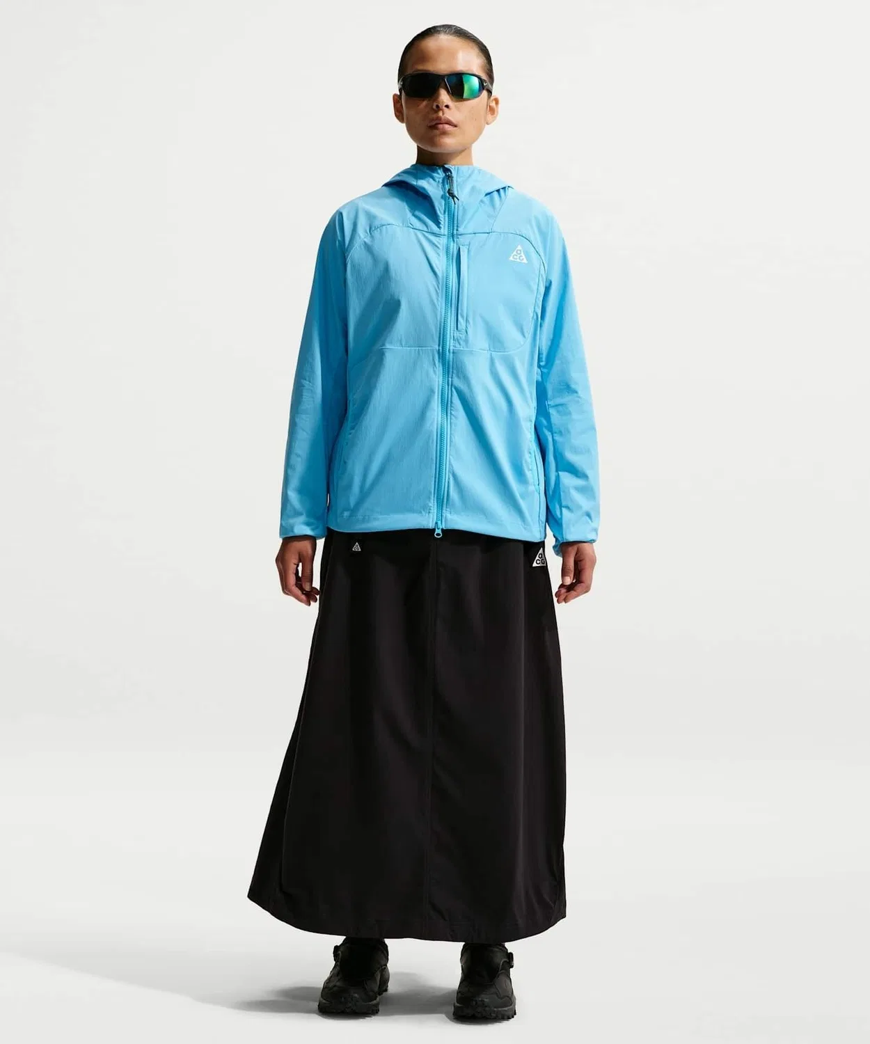 Куртка Nike ACG Women's UV Protection Jacket, тёмно-синяя — фото 4