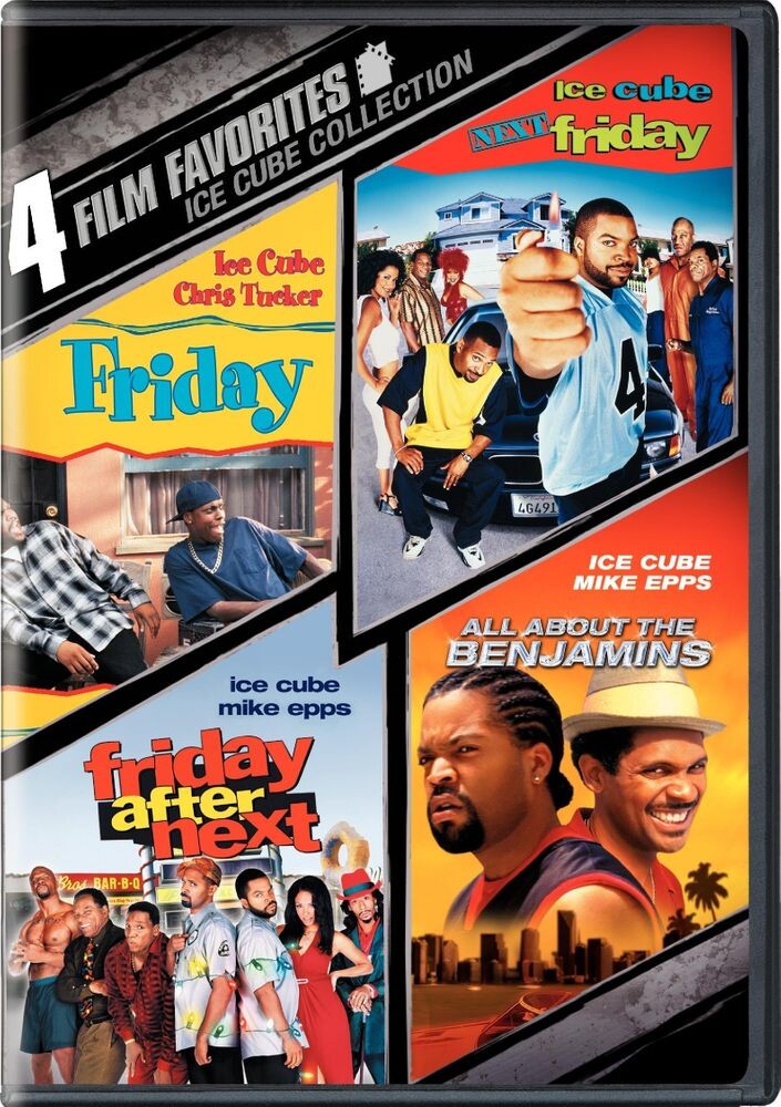 

Диск DVD 4 Film Favorites: Ice Cube Friday Collection