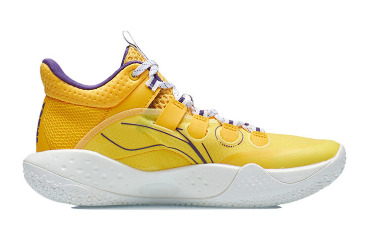 Баскетбольные кроссовки Sonic 9 Low Youth Edition для детей GS Low-top Spectral Yellow Lining — фото 2