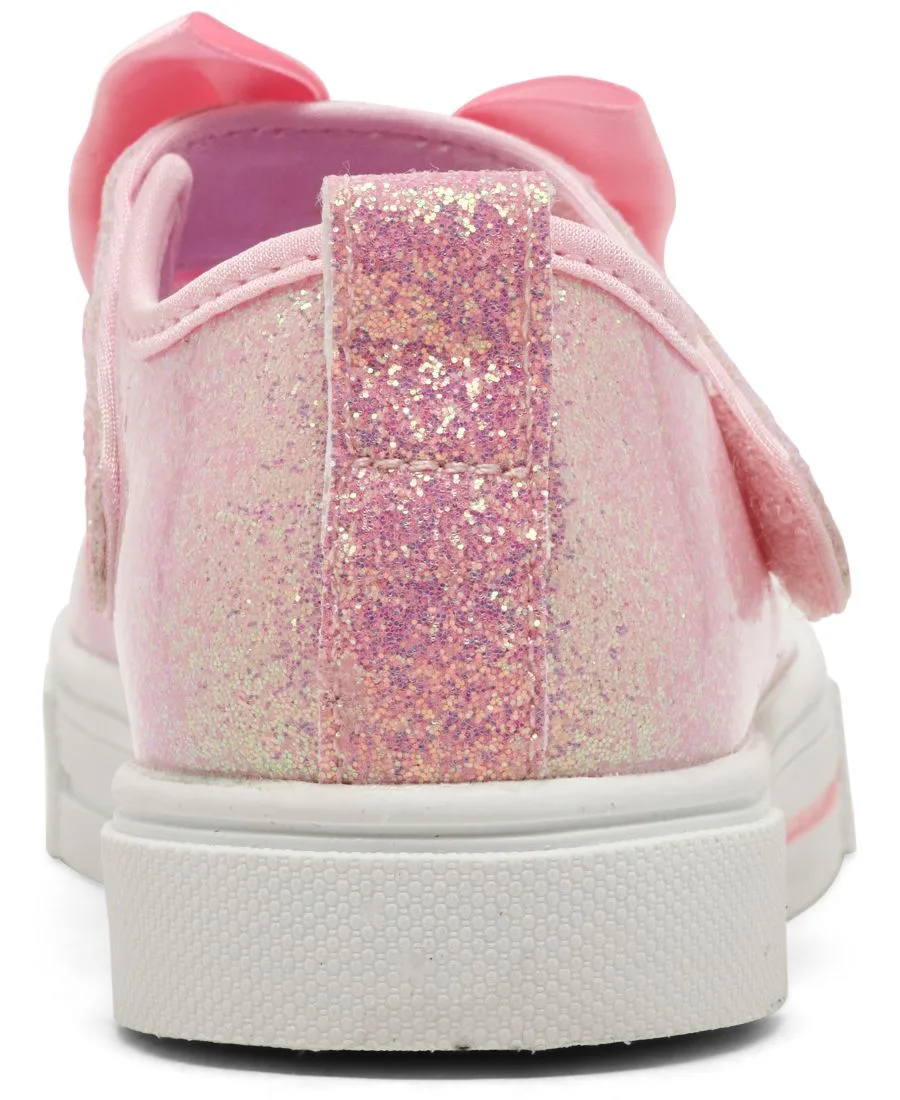 Детские кроссовки для девочек Twinkle Toes: Twinkle Sparks - Precious Jane Casual Sneakers от Finish Line Skechers, светло-розовый — фото 4