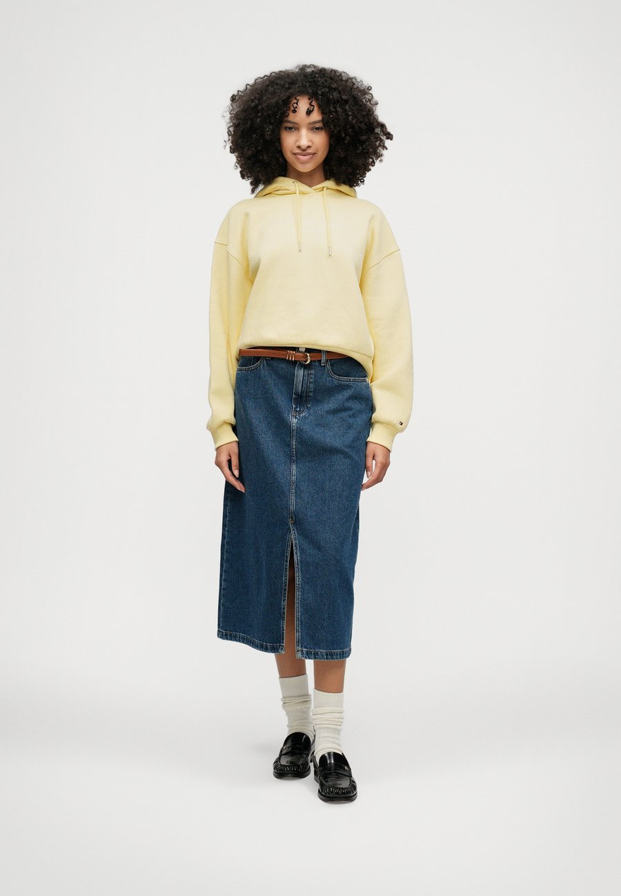 Юбка Tommy Hilfiger MIDI STRAIGHT SKIRT, Blue Denim — фото 2