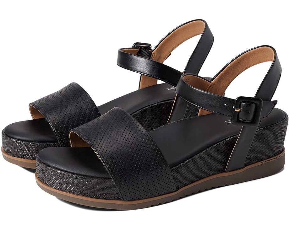 

Туфли Rockport Delanie Two-Piece Sandal, черный