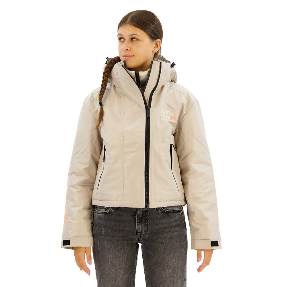 

Куртка Superdry Embroidered Windbreaker, серый