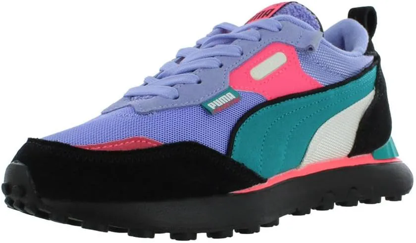 

Детские кроссовки PUMA Girls Rider FV Future Vintage на шнуровке - повседневные, разноцветные, фиолетовый