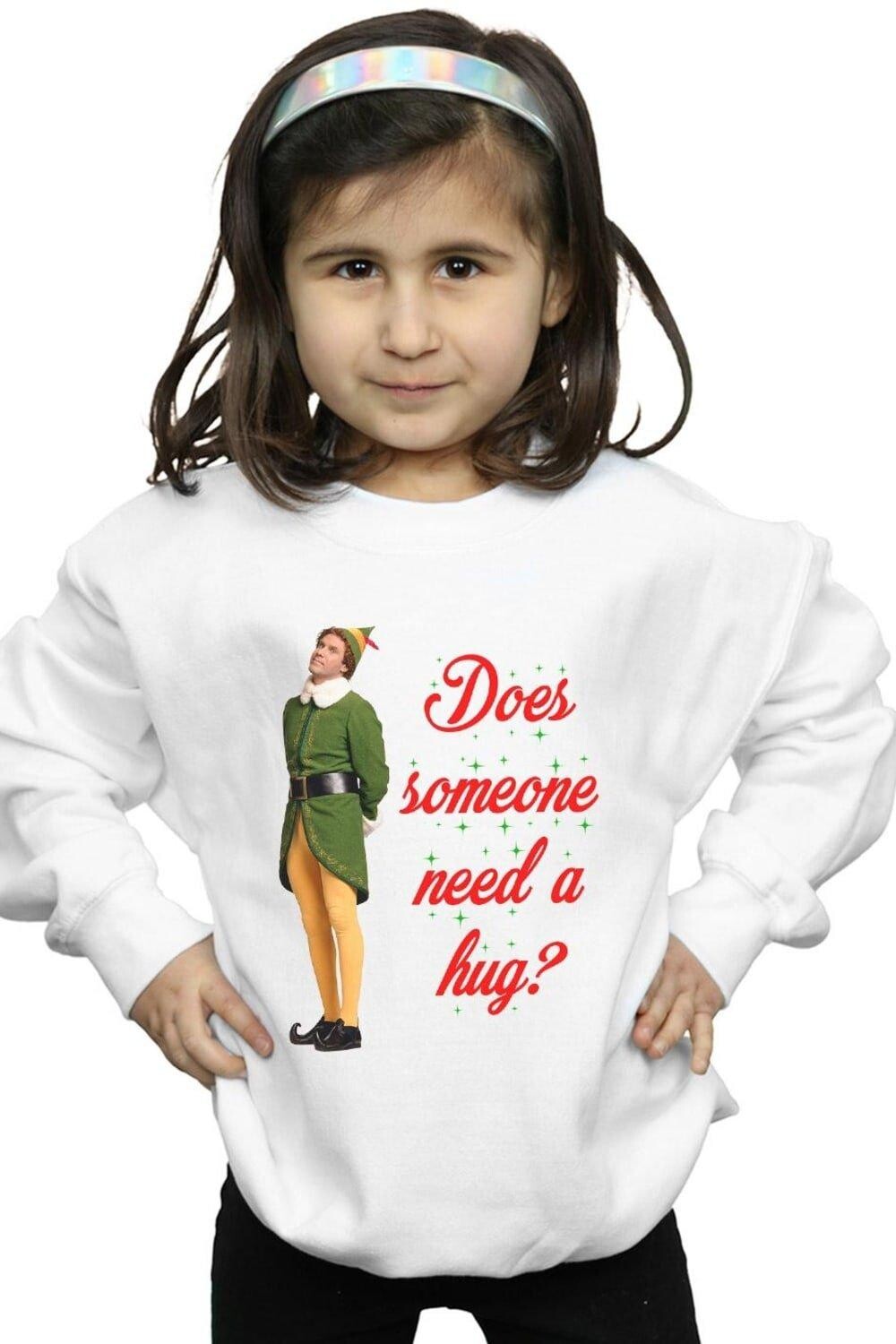 

Толстовка Hug Buddy Elf, белый