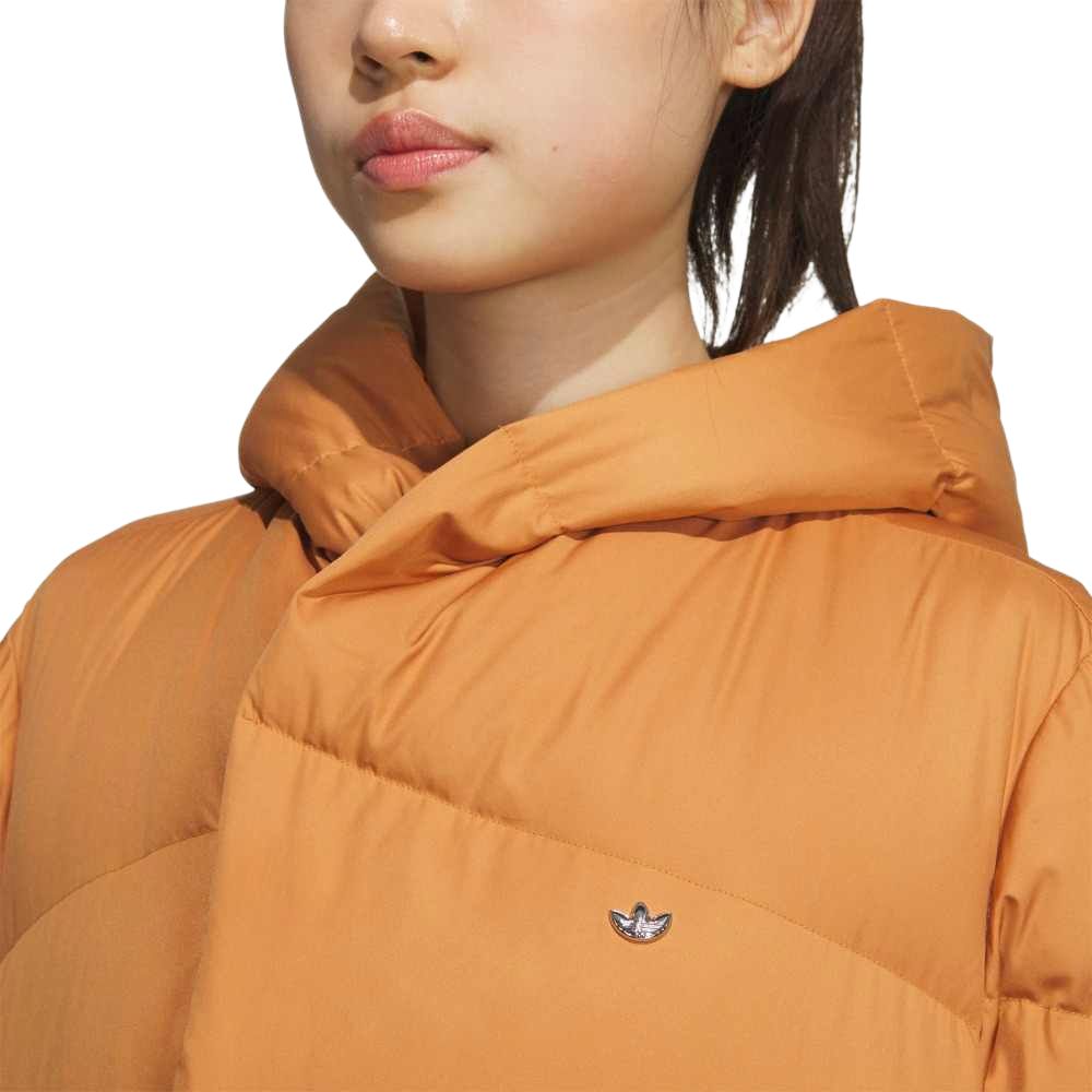 Adidas Originals Женская Пуховая Куртка Clover Series FW24 с Технологией Copper — фото 4