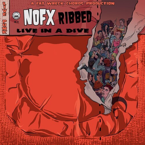 

CD диск NOFX: Ribbed- Live In A Dive
