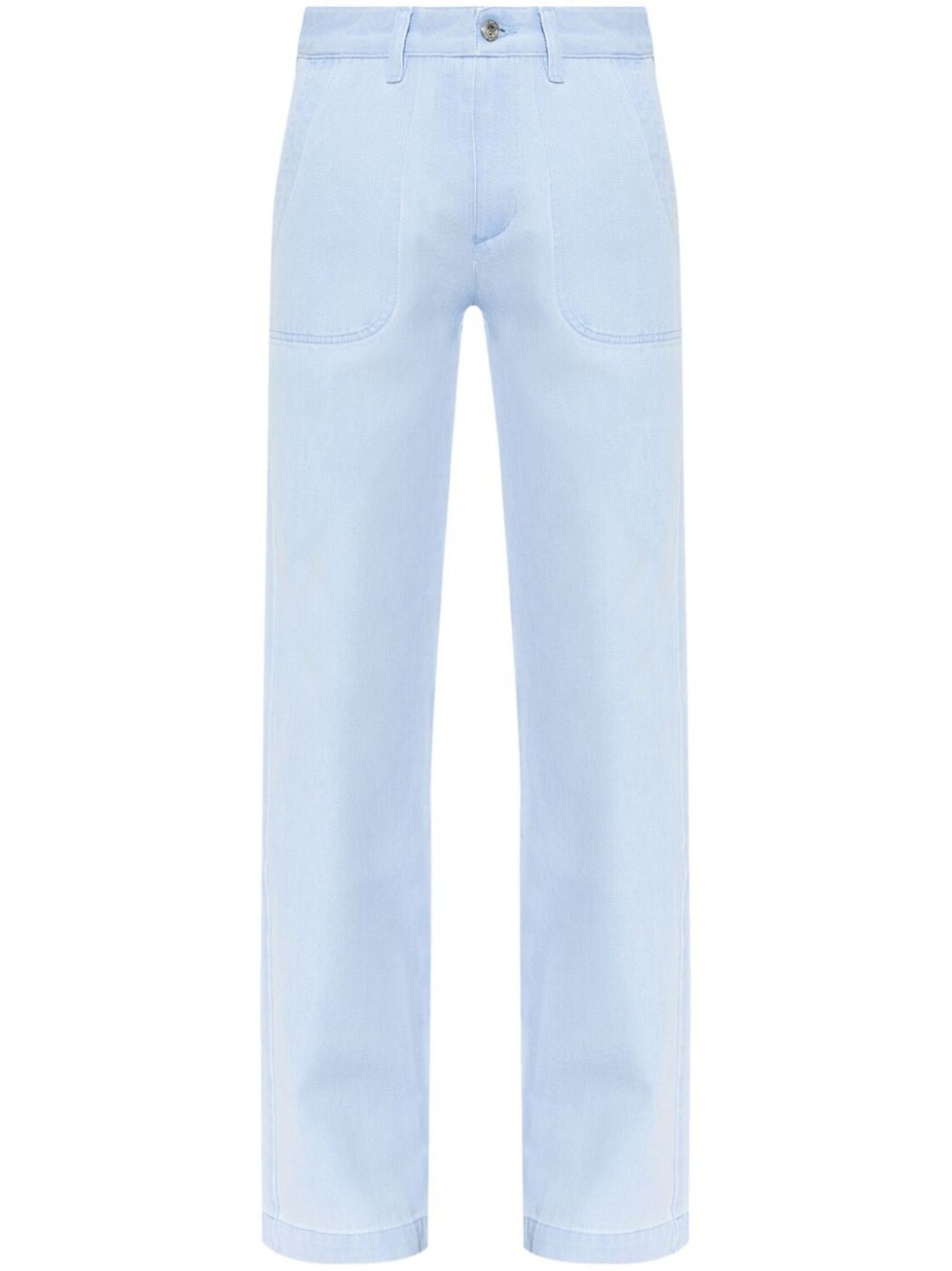 

A.P.C. прямые хлопковые джинсы, синий