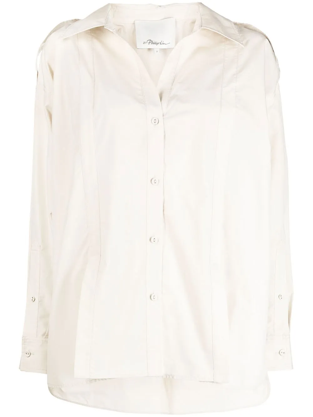 

Рубашка с длинными рукавами 3.1 Phillip Lim, белый