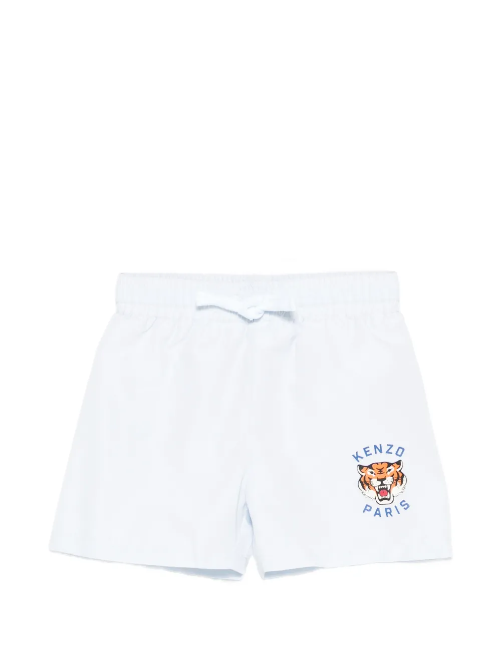 

Плавательные шорты с графическим логотипом Kenzo Kids, синий