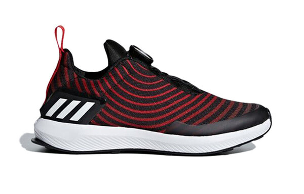 Кроссовки Rapidarun без клетки боа Adidas, красный — фото 2