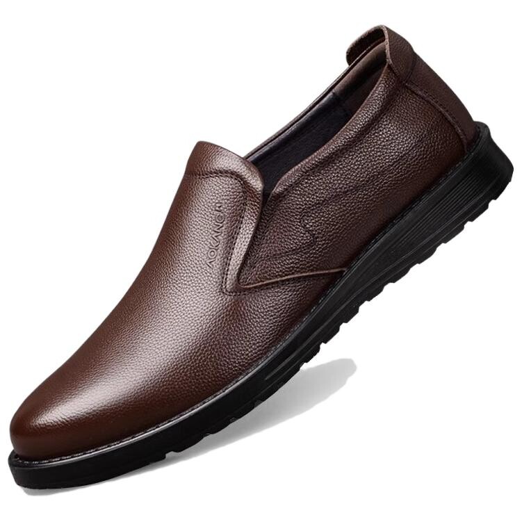 Туфли мужские Men"s Casual Men Low-Top Aokang, коричневый — фото 2