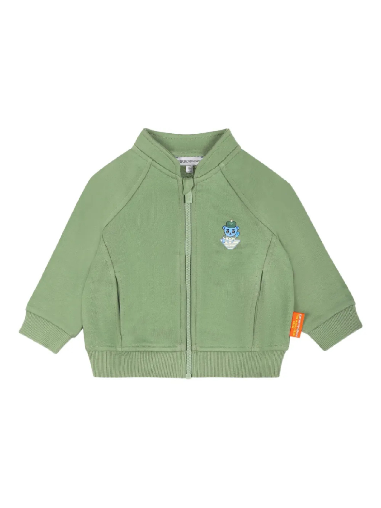 

Толстовка с логотипом Emporio Armani Kids, зеленый