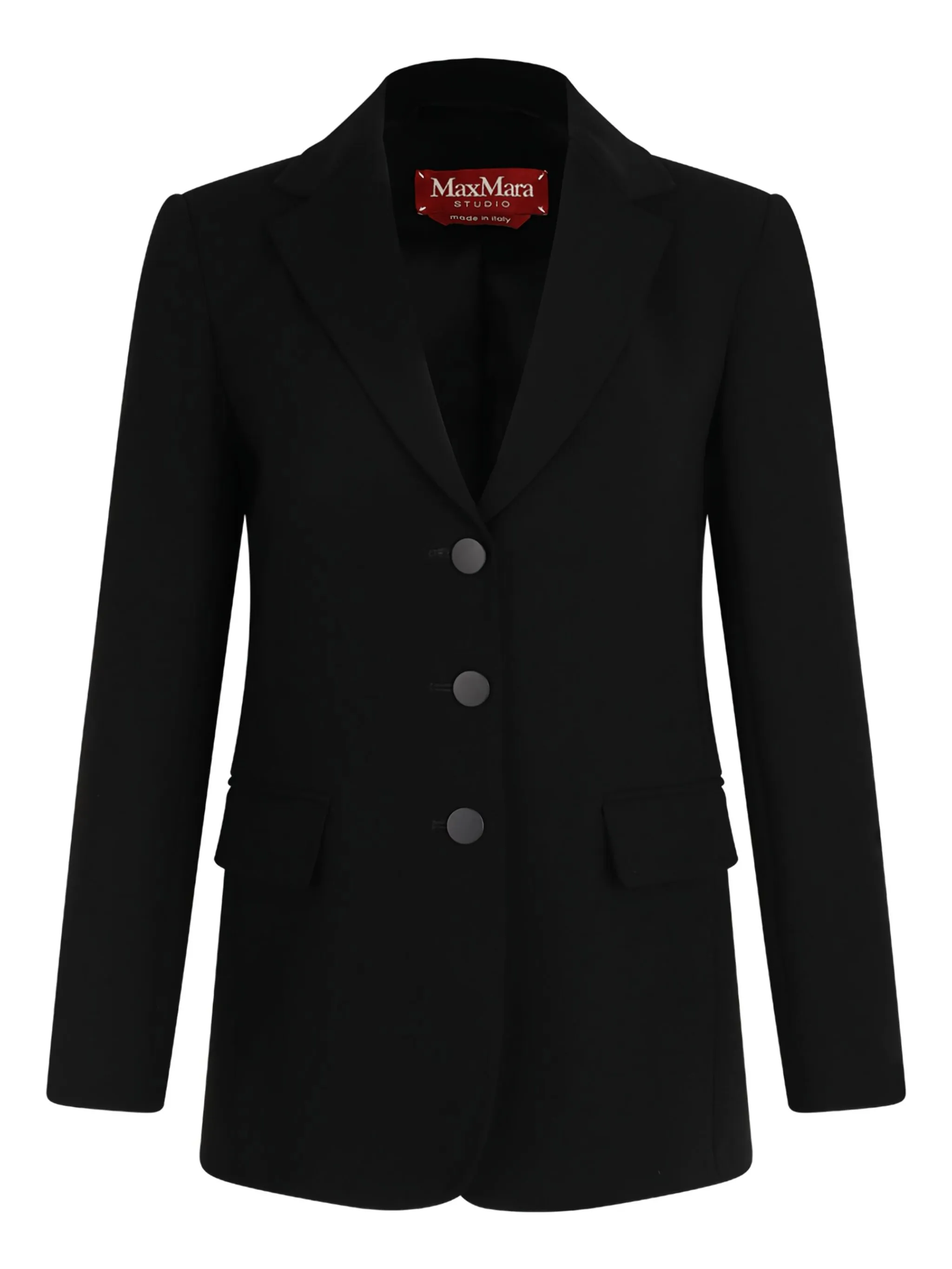 

Пиджак строгого кроя Max Mara, черный