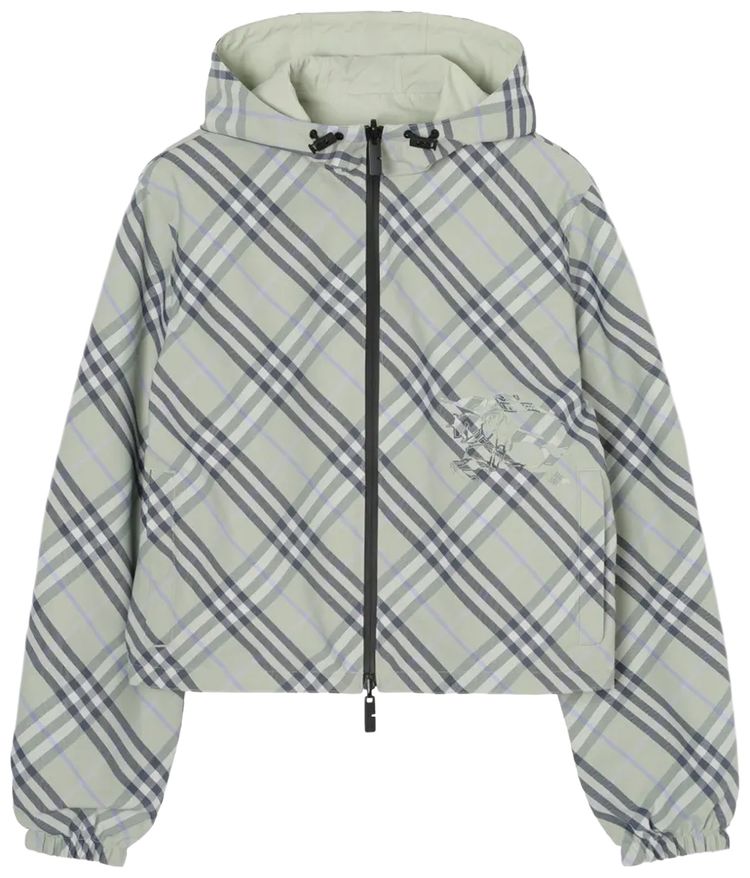 

Куртка Burberry Salisbury Check Jacket, зеленый