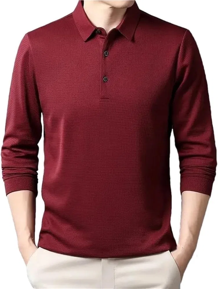 Мужское поло Active Stretch Cotton, Red