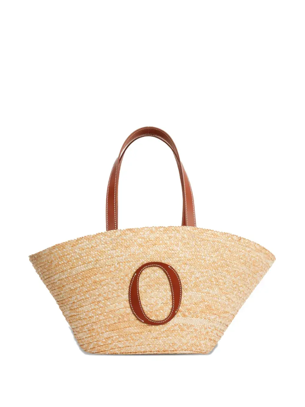 

Сумка-тоут с нашивкой-логотипом Orciani, коричневый