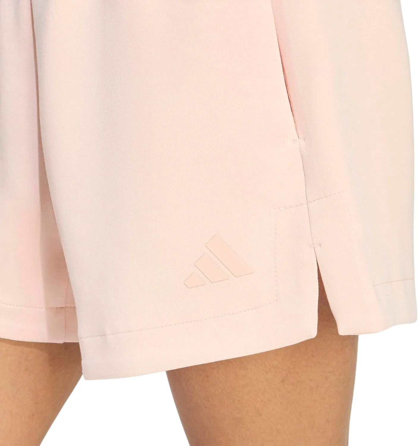 Шорты женские Soft Lux Loose, adidas, Blush Pink — фото 4