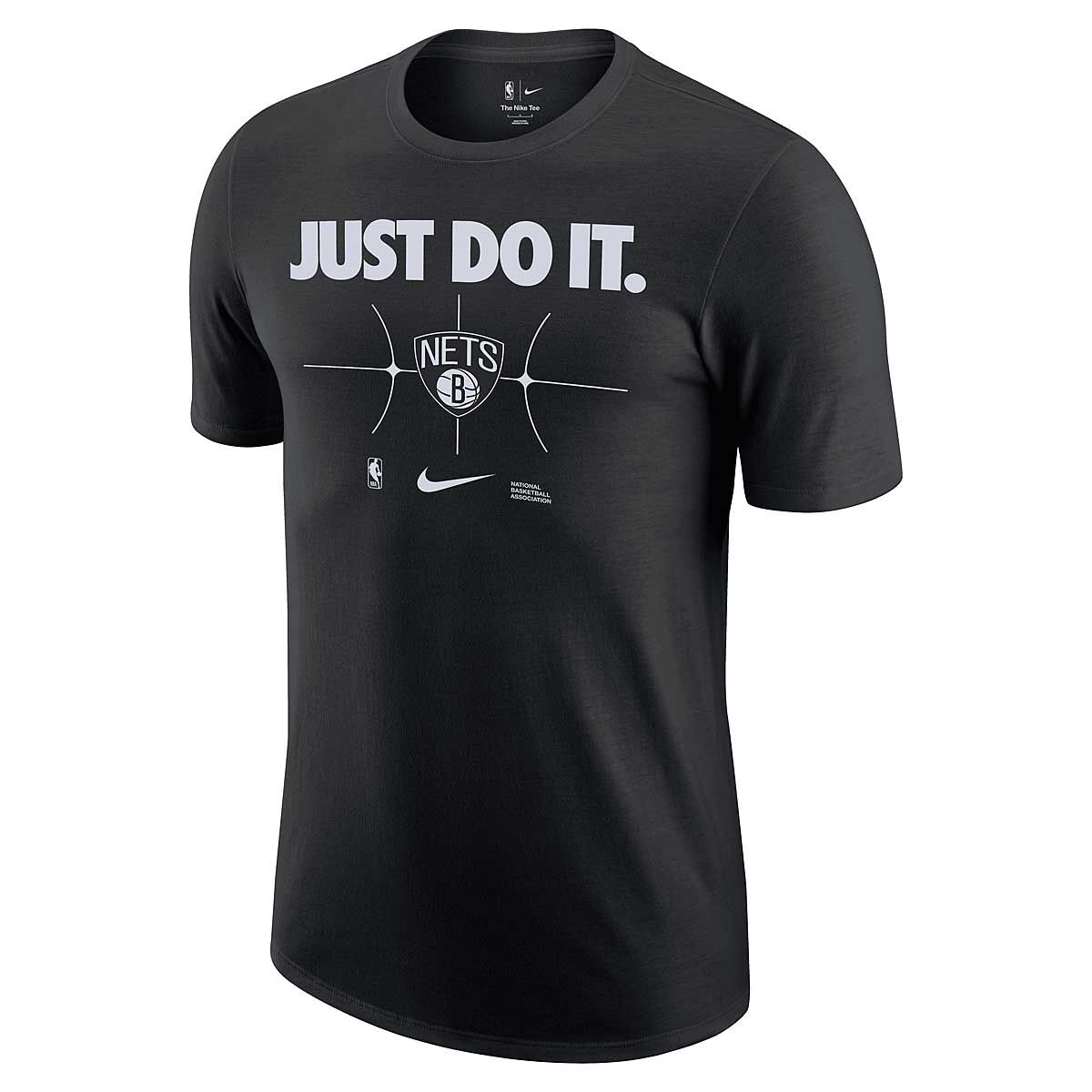 

Футболка NBA BROOKLYN NETS ESSENTIAL JUST DO IT T-SHIRT Nike, цвет Schwarz