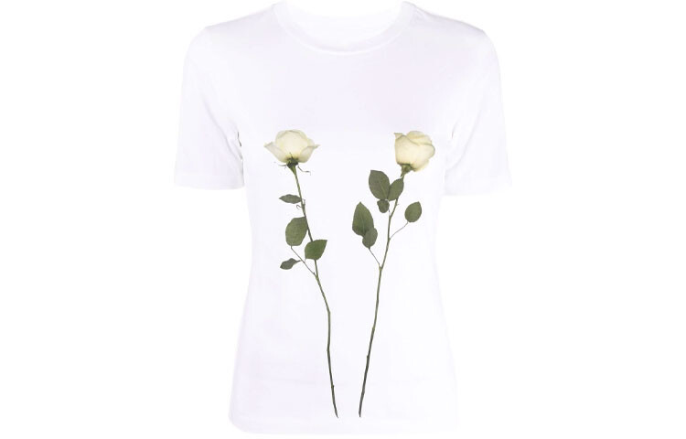 

Футболка женская белая Mm6 Maison Margiela