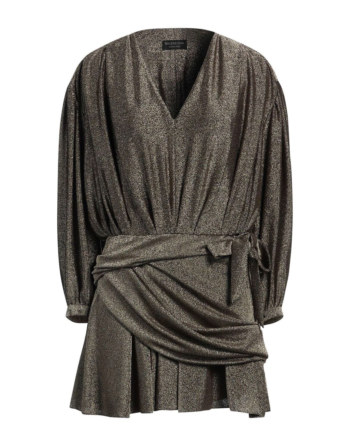 

Мини-платье Balenciaga, золотой