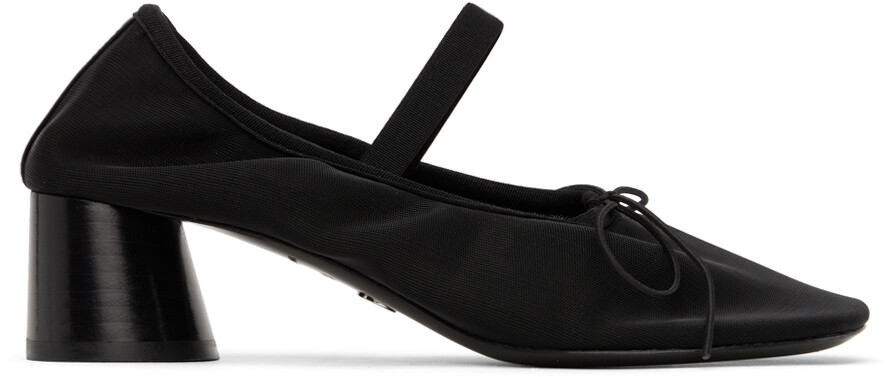Черные балетки Mary Jane с перчатками Proenza Schouler
