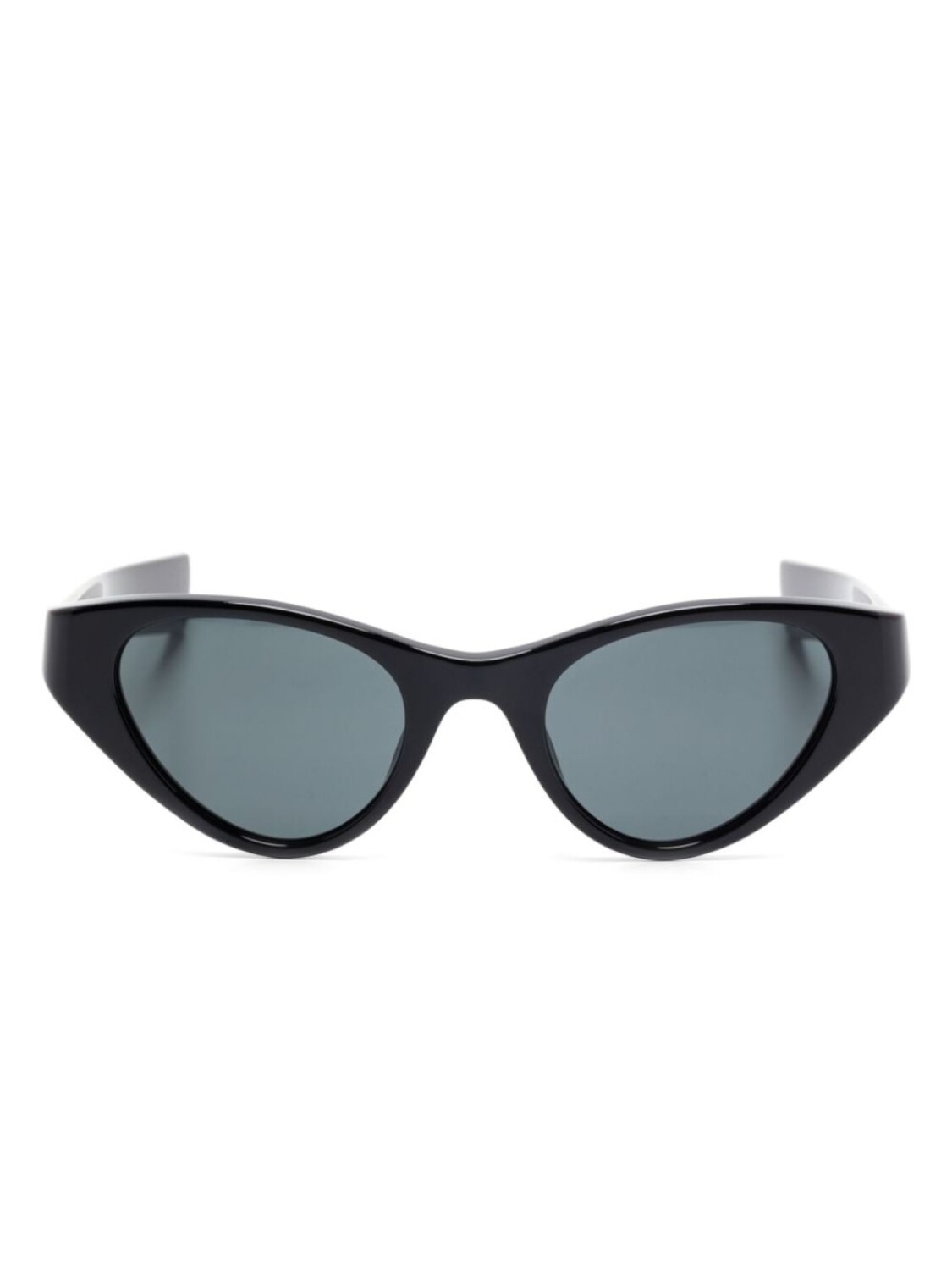 

Saint Laurent Eyewear солнцезащитные очки в оправе «кошачий глаз», черный