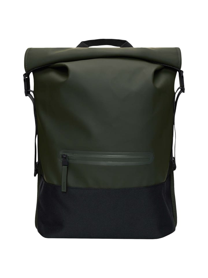 

Рюкзак Trail Rolltop 15" 47 см (дрейф) зеленого цвета RAINS
