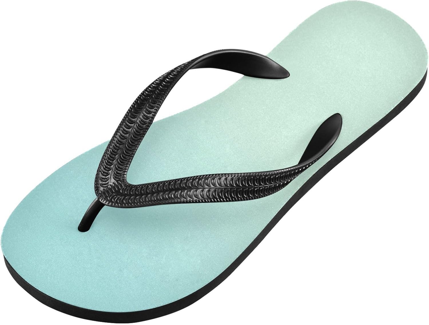 

Мужские пляжные шлепанцы синий-зеленый градиент, резиновые, нескользящие, для летнего отдыха и прогулок Sinestour