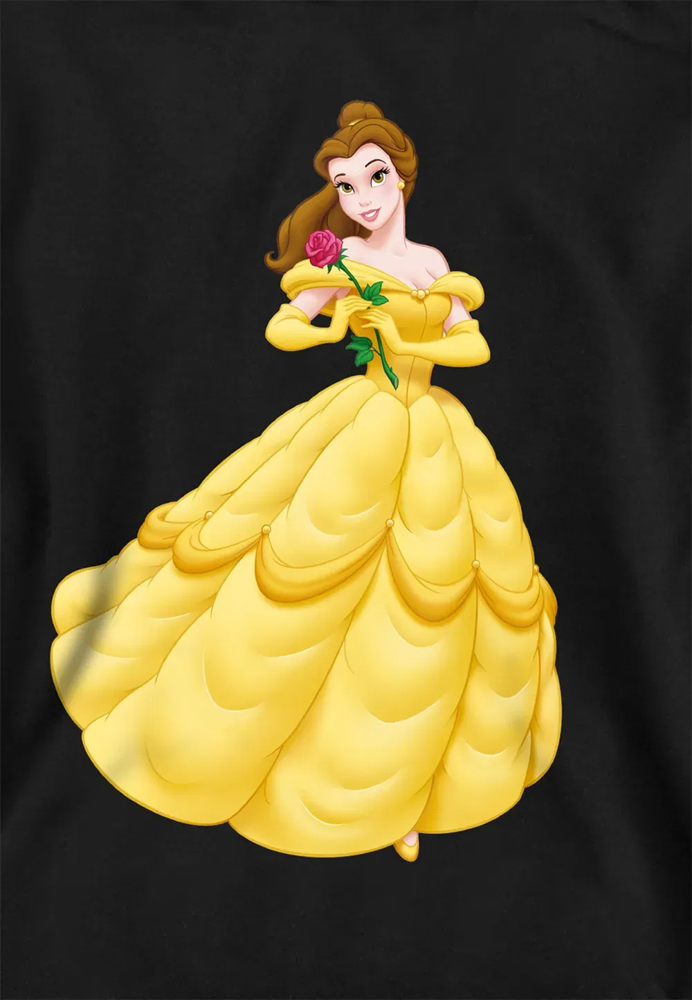 Детская худи с Belle из Beauty and the Beast, Disney, черный — фото 2