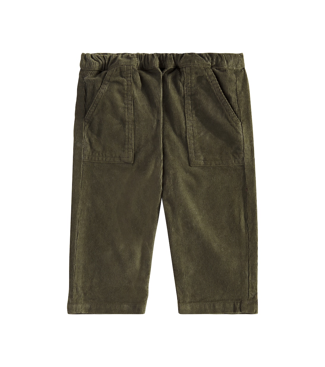 

Детские брюки из хлопковой смеси Baby Thursday Bonpoint, Kaki Fonce