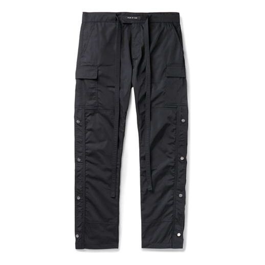 

Брюки belted nylon cargo pants 'black' Fear Of God, черный