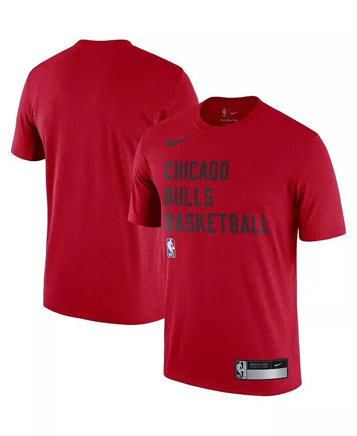 

Мужская футболка Red Chicago Bulls 2023/24 Sideline Legend Performance Practice Practice Nike