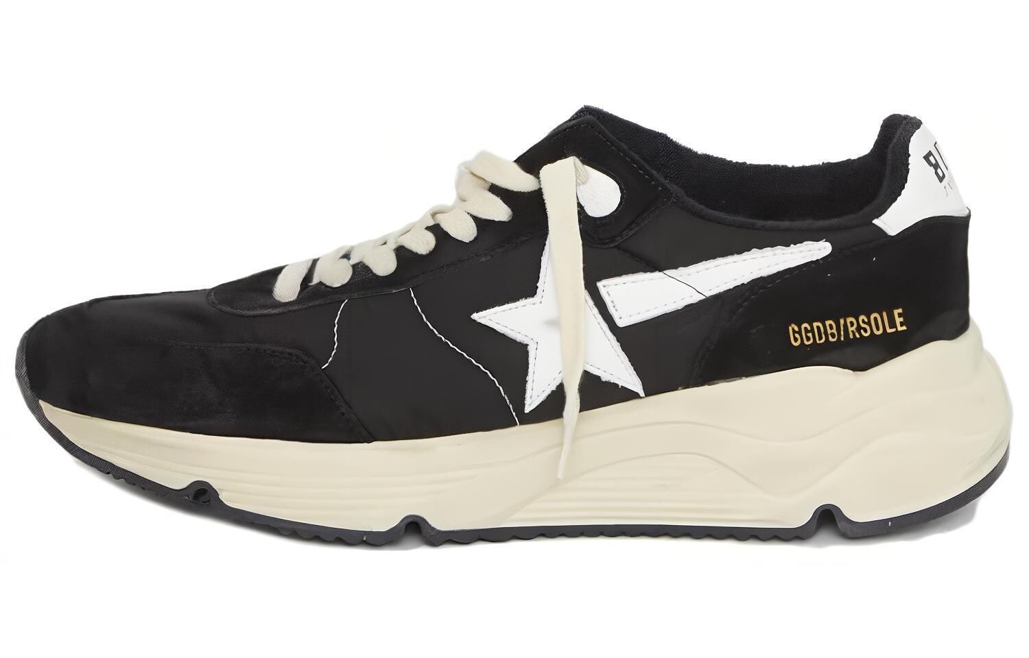 

Кроссовки Golden Goose Star-patch Lace-up Sneakers, черный