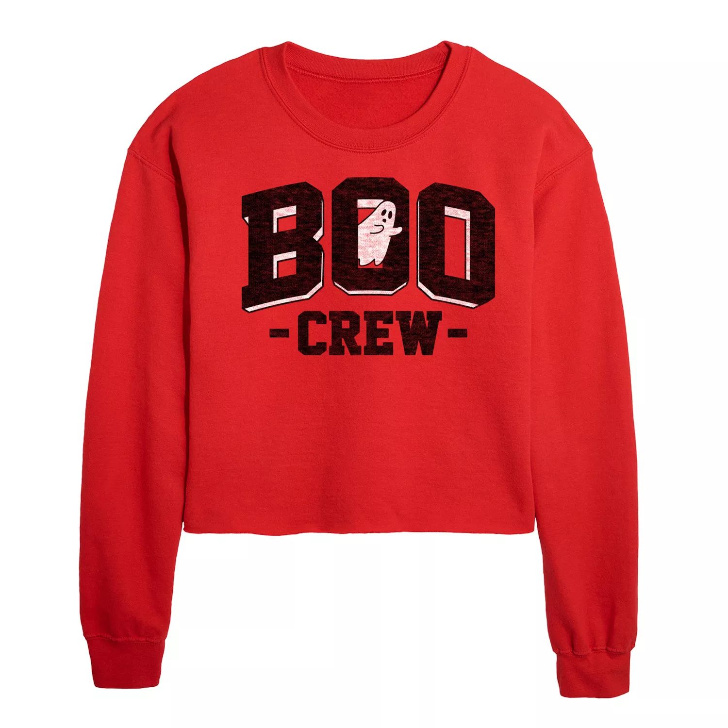 

Укороченный флис с рисунком Boo Crew для юниоров Licensed Character, красный