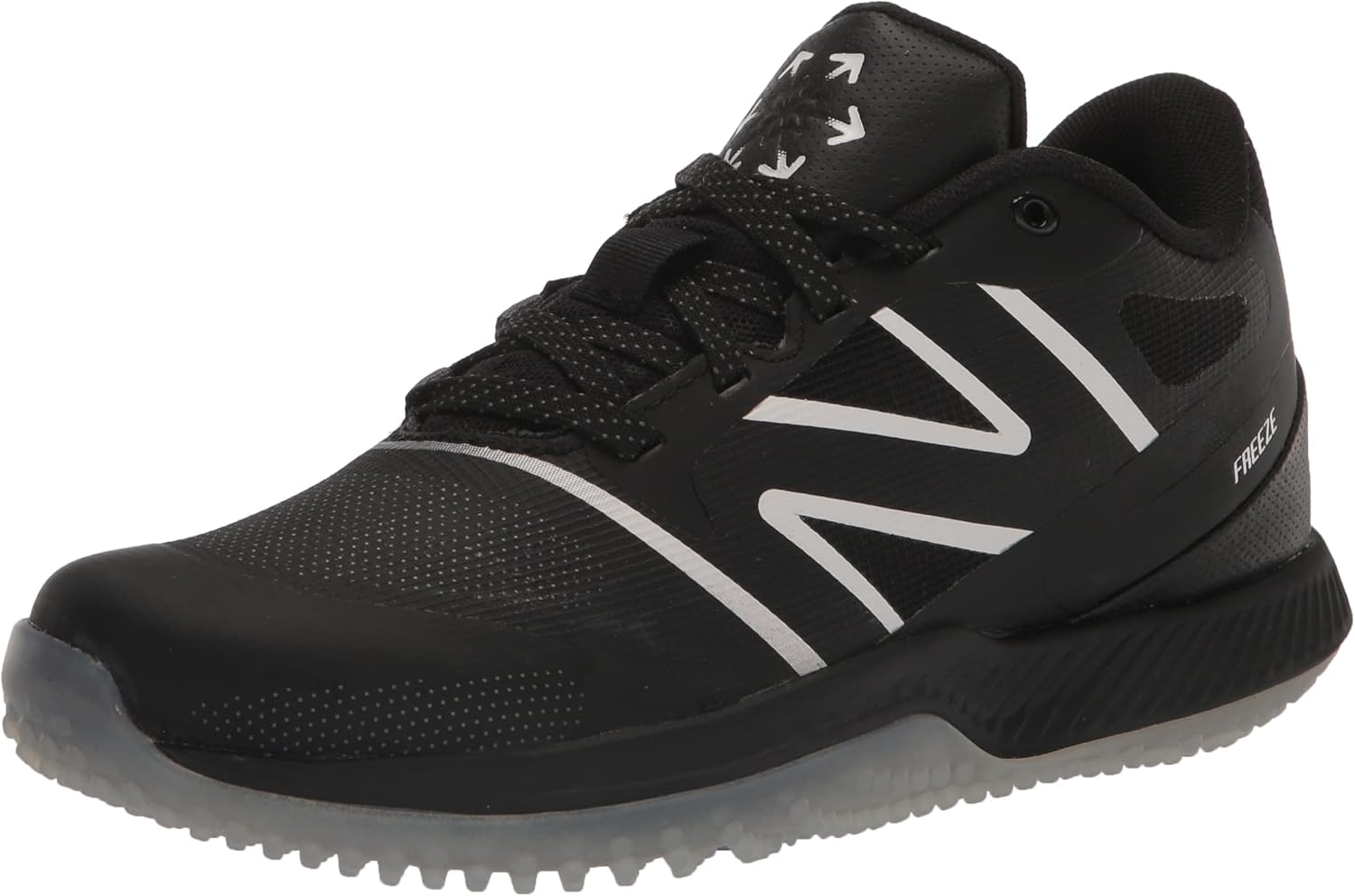 

Кроссовки New Balance Mens Freezelx V4 Turf, черный/синий/серый
