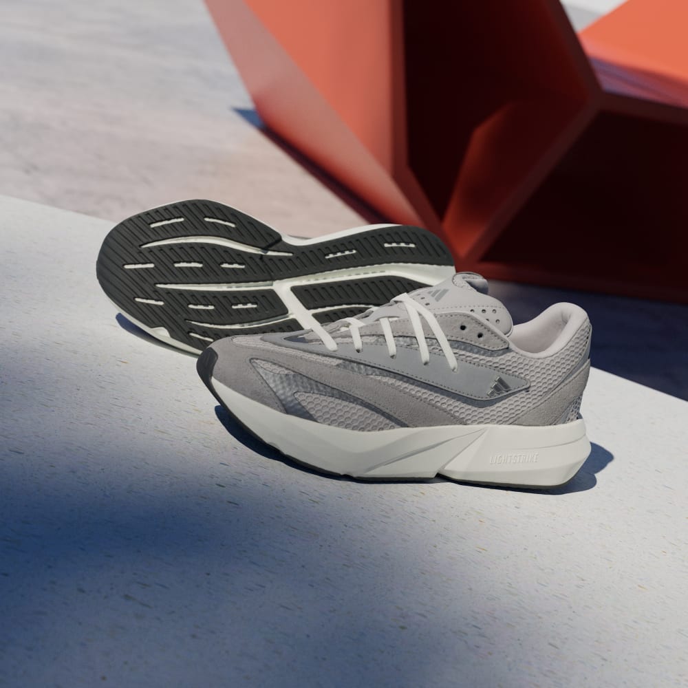 Кроссовки Adidas Lightblaze Shoes, цвет Grey Two/Grey Three/Iron Metallic — фото 4