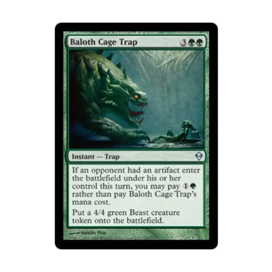 

CCG Клетка-ловушка Балота (U), MTG - Zendikar